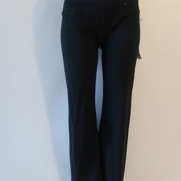 NWT Womens Nancy Rose Performance "Rocker Pant" Black Flare Pants Sz 10 - Picture 7 of 10